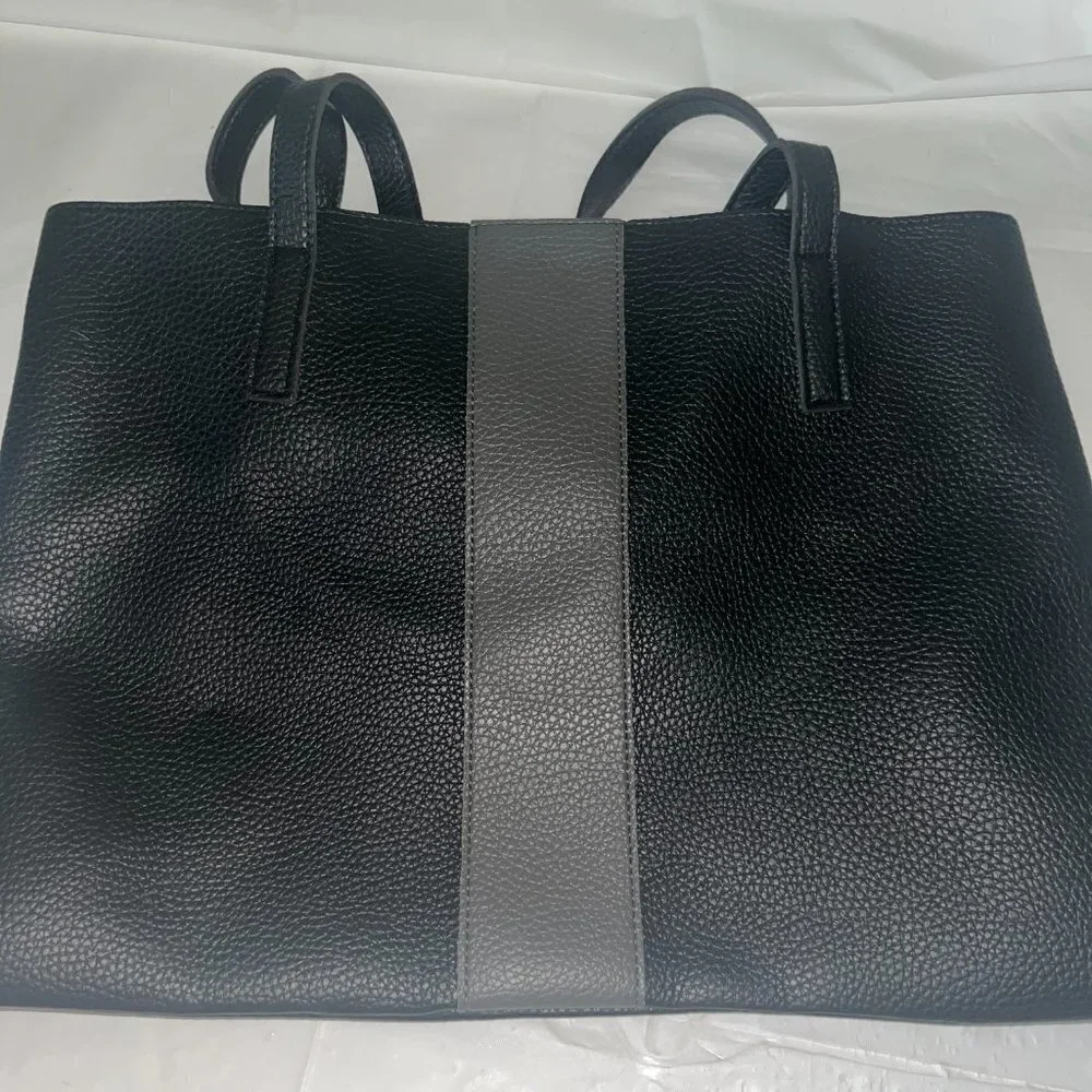 VINCE CAMUTO Vegan Leather Luck Tote black